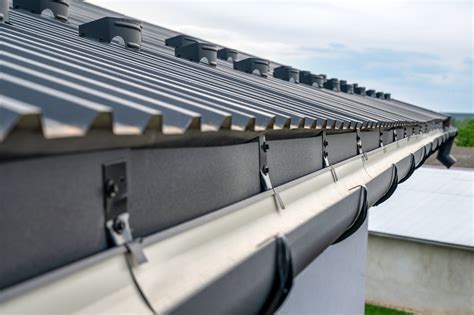 gutters for metal buildings